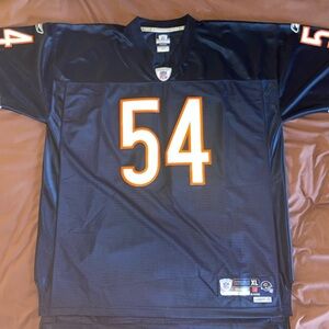 Brian Urlacher 54 Reebok on field jersy size XL